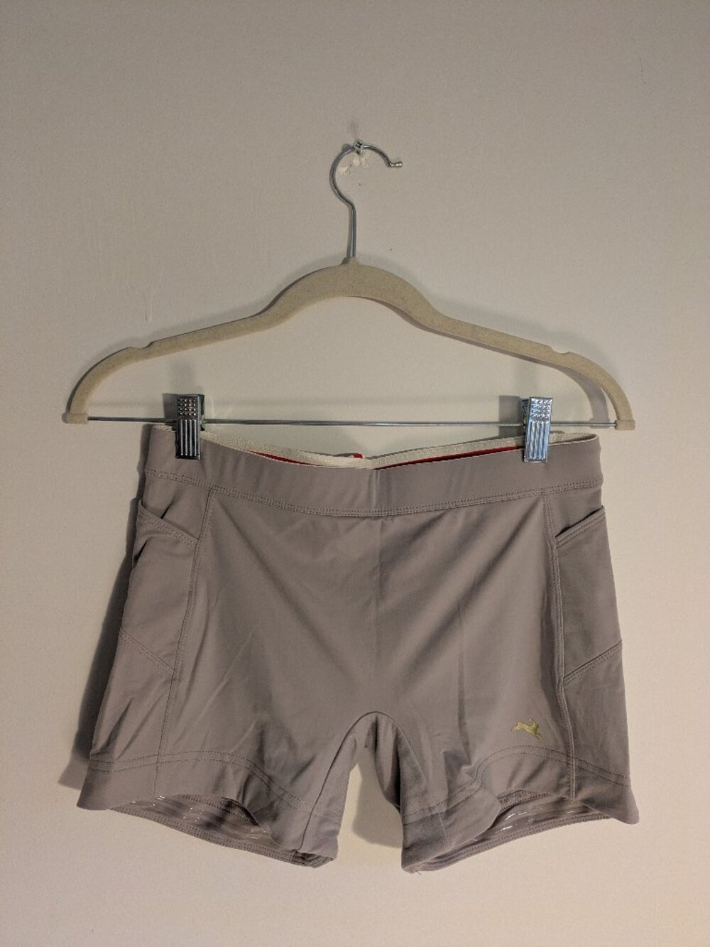 Tracksmith Lane Five Short Tights - Gray